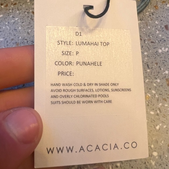 Acacia lumahai top and lauie bottom in punahele - Picture 2 of 4